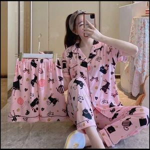 Womens pajama set 3n1 new